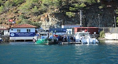Avrupa Birliği Türkiye Delegasyonu Başkanı Meyer, Muğla Büyükşehir Belediyesi'nin atık alım teknelerini ve tesislerini inceledi