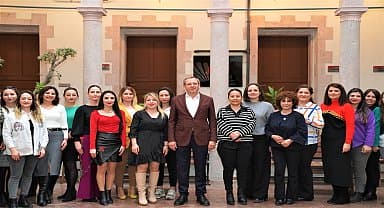 Ayvalık Belediye Başkanı Ergin'den Kadına Şiddeti Önleme Belgesine imza