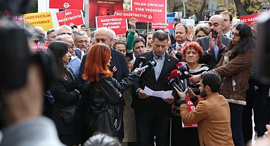 Basın örgütleri, Tolga Şardan’ın tutuklanmasını protesto etti