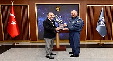 Başkan Ataç'tan Orgeneral Güneykaya'ya ziyaret