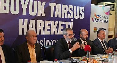 Başkan Bozdoğan Tarsus basını ile bir araya gelerek, "Büyük Tarsus Hareketi" kampanyasını duyurdu