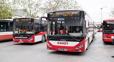 Bayraklı TOKİ bölgesine 4 hatta toplam 21 otobüs hizmet veriyor