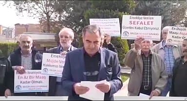 Birleşik Emekliler Sendikası Malatya Şube Başkanı Göktaş: "En düşük emekli maaşı bir asgari maaş düzeyinde olmalıdır"