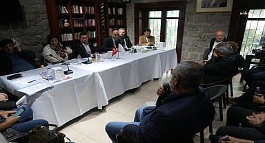Bodrum Belediye Başkanı Aras, site yöneticileri ile buluşmaya devam ediyor