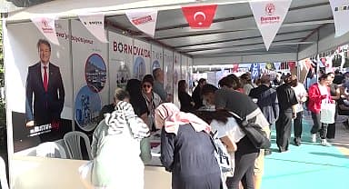 Bornova İstihdam Fuarı, büyük bir dayanışmaya dönüştü