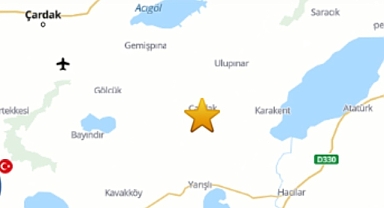 Burdur Yeşilova’da 4,4 büyüklüğünde deprem meydana geldi