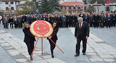 Büyük Önder, Bozüyük'te törenlerle anıldı