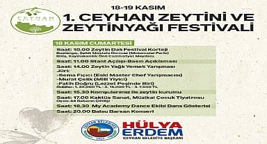 Ceyhan'da Zeytin ve Zeytinyağı Festivali