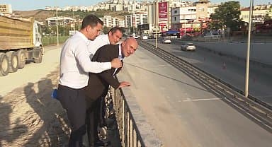 Çiğli 2. Ana Jet Üssü Karayolu Alt Geçidi'nde güçlendirme çalışmaları sürüyor