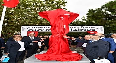 Çiğli Belediyesi, "Devrim İçin 1935" anıtını ilk yerine taşıdı