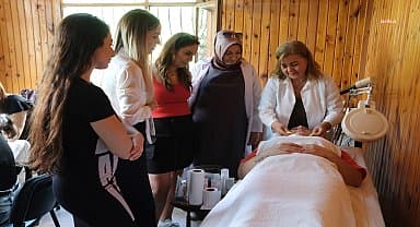 Çukurova Belediyesi'nden cilt bakım kursu