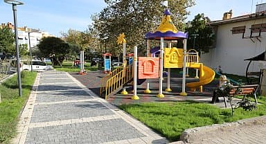 Edremit'e yeni park alanları yapılıyor