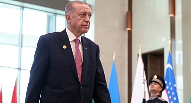 Erdoğan Özbekistan'da: "11 bin çocuk, kadın öldürüldü; dünya sessiz"