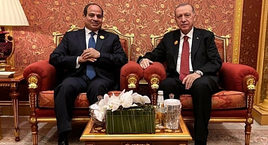 Erdoğan, Riyad'da Sisi ile görüştü