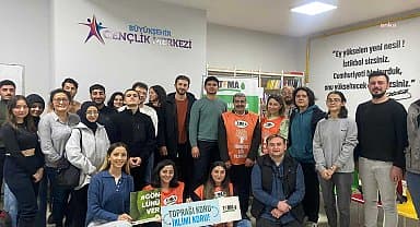 Eskişehir'de gençler umutları yeşerten söyleşide buluştular