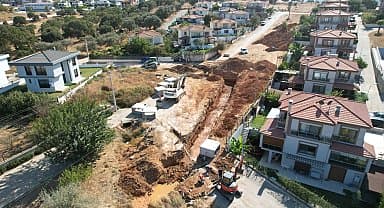 Güzelbahçe Kahramandere'de çalışmalar tamamlandı