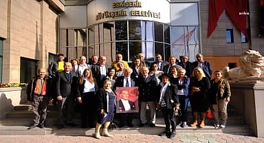 HDF yönetiminden Başkan Büyükerşen'e ziyaret: "Eskişehir vizesiz Avrupa şehridir"