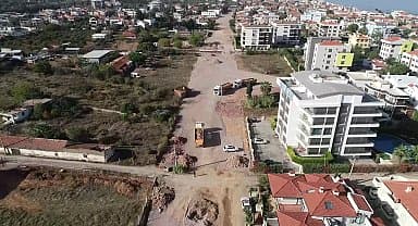 İzmir'de 75. Yıl Cumhuriyet Bulvarı için çalışmalar başladı