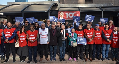 İzmir Emek ve Demokrasi Güçleri, ‘Adalet Nöbeti’ başlattı