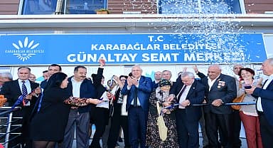 İzmir Karabağlar'da Günaltay Semt Merkezi hizmete açıldı