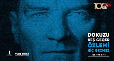 İzmirliler 10 Kasım'da Atatürk'ü meydanlarda anacak: "Dokuzu beş geçer ama özlemi hiç geçmez"