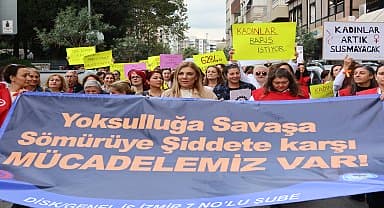 Kadınlar Bornova'dan ses yükseltti