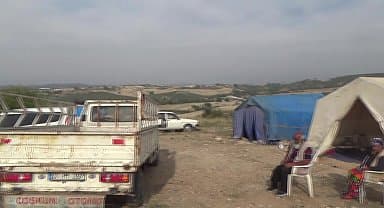 Kadirli'de çadırda yaşayan Elbistanlı depremzede: "Paramız yok, pulumuz yok, yiyeceğimiz yok"