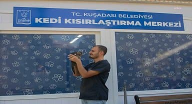 Kuşadası Belediyesi'nden patili dostların sağlığı için bir adım daha