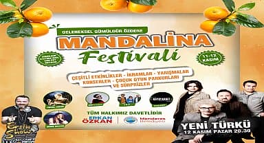 Mandalina Festivali için geri sayım başladı