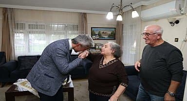 Marmaris Belediye Başkanı Oktay, öğretmenini unutmadı