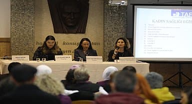 Menderes Belediyesi'nden kadına şiddete karşı panel