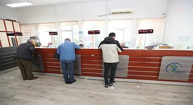 Merkezefendi'de vezneler hafta sonu da hizmet verecek