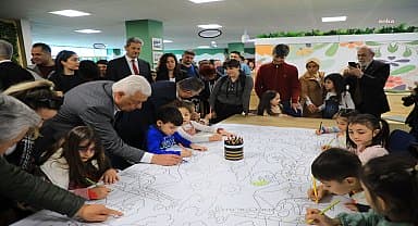 Muğla Büyükşehir Belediyesi Oyuncak Kütüphanesi'nde eğitim ve oyun bir arada