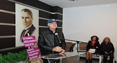 Narlıdere, kadına şiddete karşı tek ses oldu