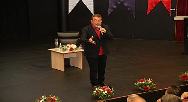 Nebil Özgentürk, Atatürk'ü ve 100. yılı Marmaris'te anlattı
