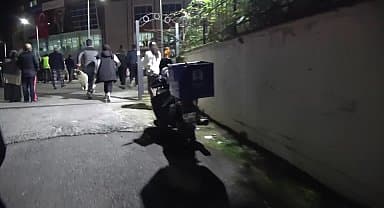 Rize'de KYK'ya bağlı Ayder Kız Öğrenci Yurdu'nda asansör düştü, öğrenciler saatlerce KYK'yı protesto etti