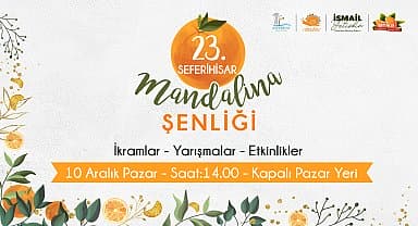 Seferihisar 23. Mandalina Şenliğine hazırlanıyor