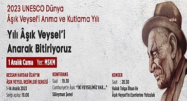 Âşık Veysel vefatının 50. Yılında Ataşehir'de anılacak