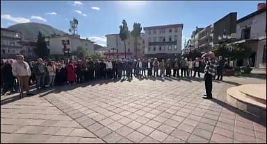 Sinop Ayancıklılar, yaklaşık 5 yıl önce verilen doğal gaz sözünün tutulmamasına tepki gösterdi