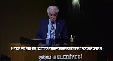 Şişli Belediye Başkanı Muammer Keskin: "Şişli'nin mallarını Şişli'ye kazandırma mücadelemize ödün vermeden devam ediyoruz"