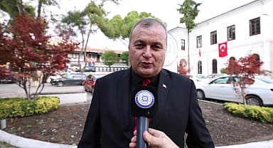 Şoförler Odası Başkanlarından Osman Gürün'e teşekkür ziyareti