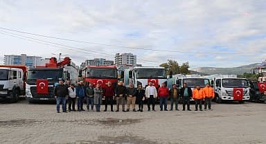 Söke Belediyesi araç filosuna 8 yeni temizlik aracı ekledi