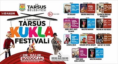 Tarsus 2. Uluslararası Kukla Festivali başladı