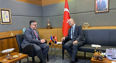 TBMM İçişleri Komisyonu Başkanı Soylu, Romanya Büyükelçisi Tınca ile bir araya geldi