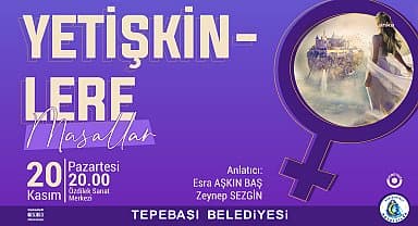 Tepebaşı'nda 'Yetişkinlere Masallar' etkinliği düzenlenecek