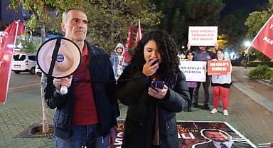 TİP'ten Eskişehir'de "Can Atalay" protestosu: "Aynı zamanda Hatay halkına zulmedilmektedir"
