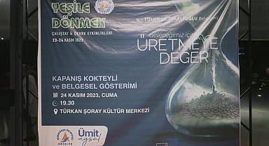 Tuluhan Tekelioğlu'nun son çalışması, "Geleceğimiz İçin Üretmeye Değer" Antalya seyircisiyle buluştu