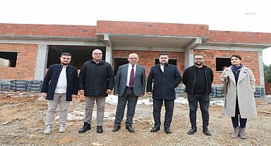 Turgutlu Belediyesi, Çepnibektaş Sosyal Hizmet Binası projesinde sona yaklaştı