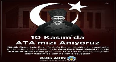 Turgutlu Belediyesi'nden pilav hayrı