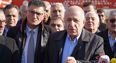 Ümit Özdağ Sincan Kapalı Cezaevi’nin önünde: “Her gün arkadaşlarımız için gösteri yapacağız”